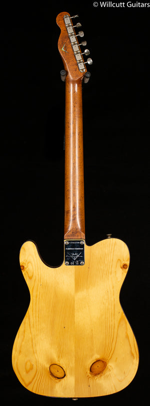 Fender Custom Shop Limited Edition Cunife Tele Custom Journeyman Relic Aged Amber Natural (760)
