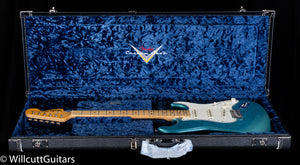 Fender Custom Shop 1968 Stratocaster DLX Closet Classic Aged Teal Green Metallic (188)