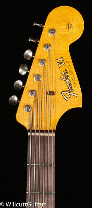 Fender Custom Shop Bass VI Journeyman Relic Rosewood Fingerboard 3-Color Sunburst (289)