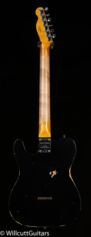Fender Custom Shop LTD 70s Telecaster Custom Relic Aged Black (419)