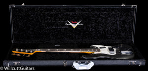 Fender Custom Shop LTD 1966 Jazz Bass Journeyman Relic Aged Charcoal Frost Metallic (726)