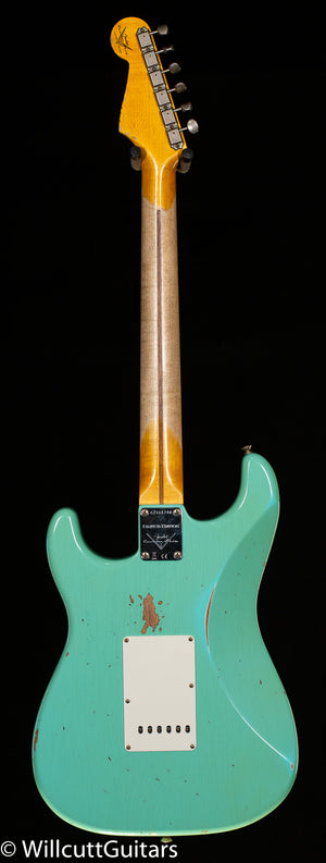 Fender Custom Shop Tomatillo Stratocaster Relic Super Faded Aged Sea Foam Green (740)