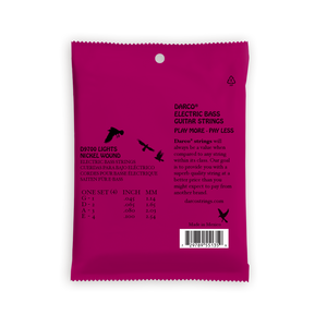 Darco Electric Bass Strings -.045-.100 Light