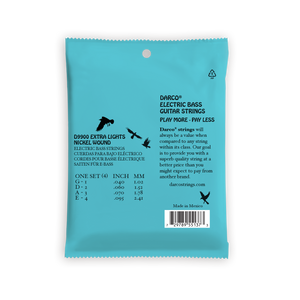 Darco Electric Bass Strings -.040-.095 Extra Light