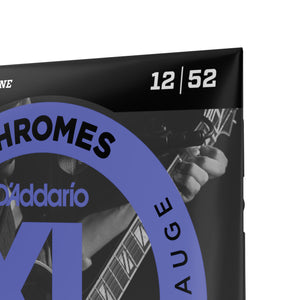 D'Addario ECG25 12-52 Light, XL Chromes