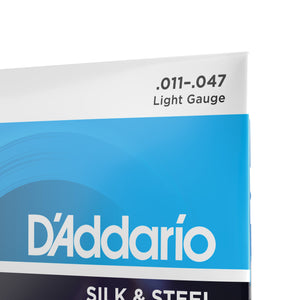 D'Addario EJ35 11-47 Folk, 12-String, Silk & Steel