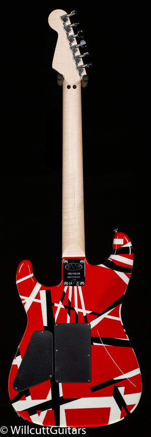 EVH Striped Series Red with Black Stripes (128)