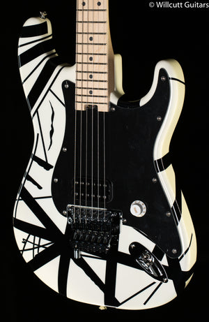 EVH Striped Series White with Black Stripes (621)
