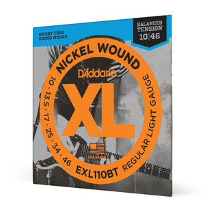 D'Addario EXL110BT Regular Lite 10-46 Balanced Tension