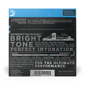 D'Addario EXL120 09-42 Super Light, XL Nickel