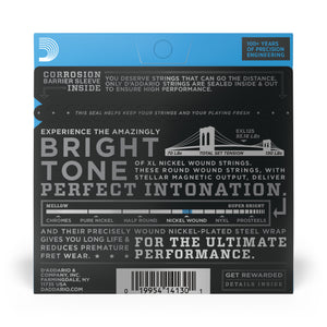 D'Addario EXL125 09-46 Super Light, XL Nickel
