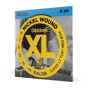 D'Addario EXL125 09-46 Super Light, XL Nickel