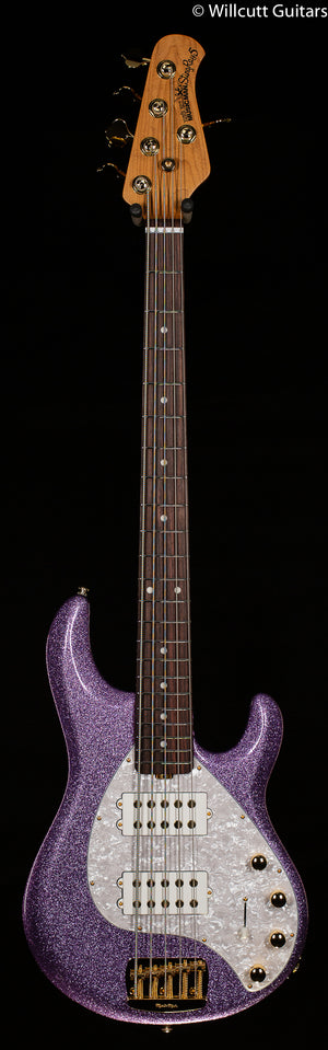 Ernie Ball Music Man Stingray Special 5 HH Amethyst Sparkle Bass Guitar