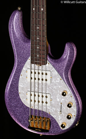 Ernie Ball Music Man Stingray Special 5 HH Amethyst Sparkle Bass Guitar