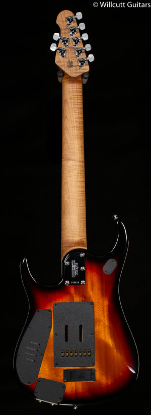 Ernie Ball Music Man JP15 7 string Tiger Eye Quilt Top (610)