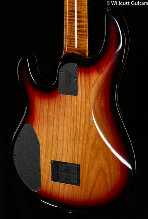 Ernie Ball Music Man StingRay 5 String Bass 35th Anniversary Spalted Sunburst (709)