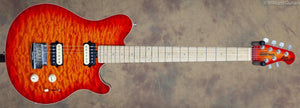 ernie-ball-music-man-bfr-axis-quilted-cherry-burst-used-191