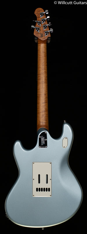 Ernie Ball Music Man Stingray Guitar HH Trem Firemist Silver
