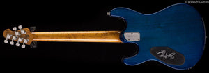 Ernie Ball Music Man Steve Morse HH Tahitian Blue Quilt