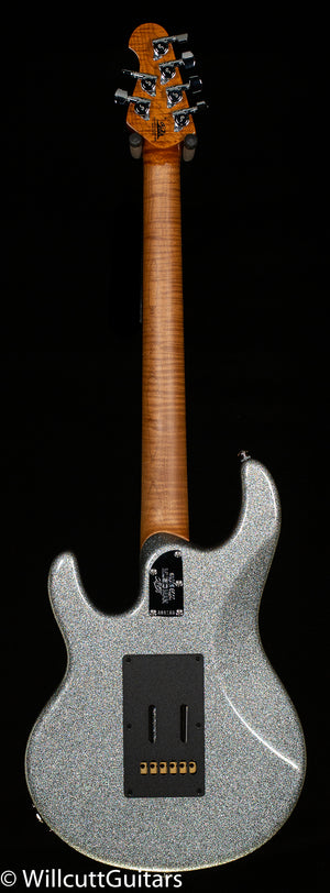 Ernie Ball Music Man BFR Silhouette HSH Trem Silver Sparkle