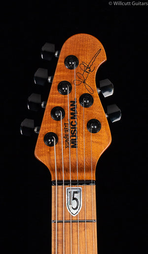 Ernie Ball Music Man JP15 Trans Black Burst Flame