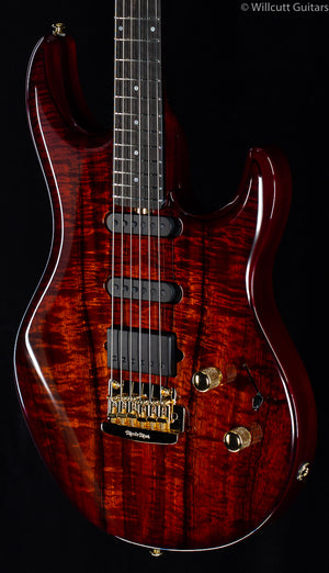 Ernie Ball Music Man Luke III HSS BFR Koa Island Burst