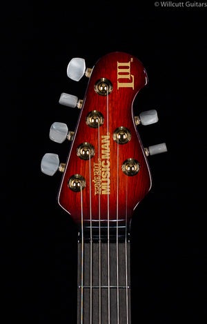 Ernie Ball Music Man Luke III HSS BFR Koa Island Burst