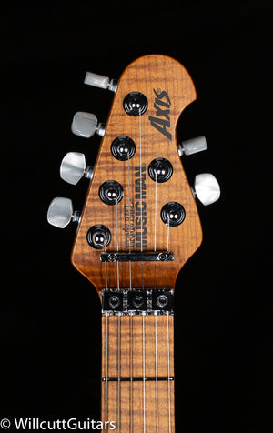 Ernie Ball Music Man Axis Roasted Amber Quilt