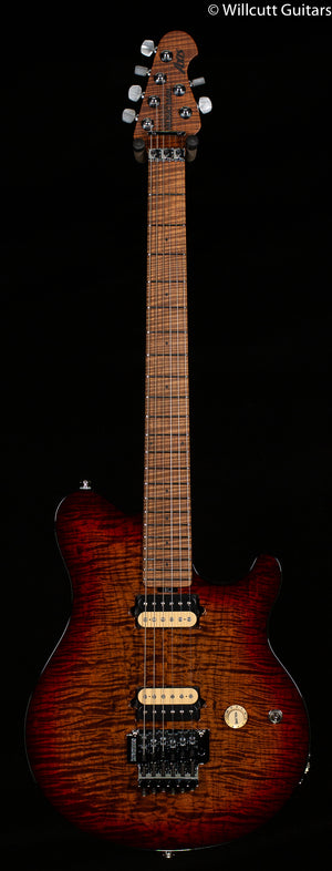 Ernie Ball Music Man Axis Roasted Amber Quilt