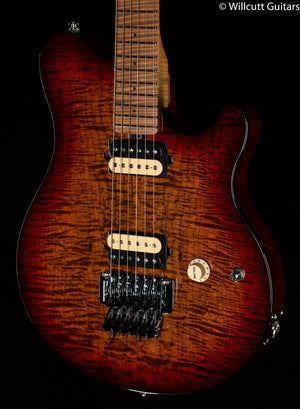 Ernie Ball Music Man Axis Roasted Amber Quilt