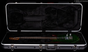 Ernie Ball Music Man Luke III HSS Flame Maple Top Lucious Luke Green