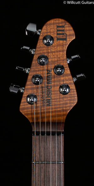 Ernie Ball Music Man Luke III HH Fuschia Sparkle