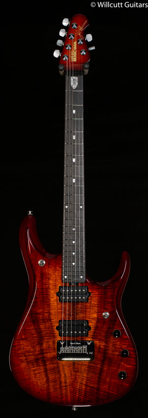 Ernie Ball Music Man John Petrucci Figured Top Island Burst Koa