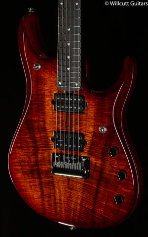 Ernie Ball Music Man John Petrucci Figured Top Island Burst Koa