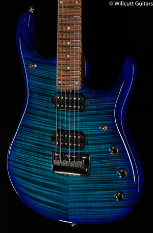 Ernie Ball Music Man JP15 Cerulean Paradise Flame