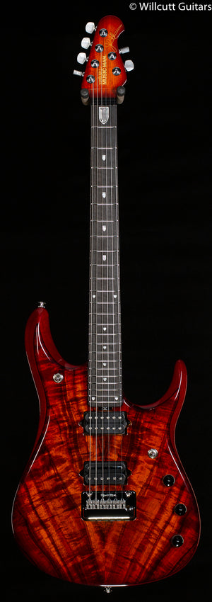 Ernie Ball Music Man John Petrucci Figured Top Island Burst Koa