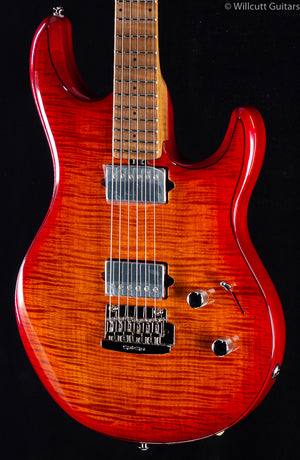 Ernie Ball Music Man Luke III Lava Burst Flame Willcutt Limited