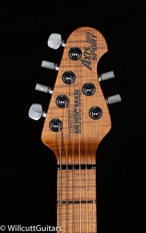 Ernie Ball Music Man Axis Super Sport Roasted Amber Flame