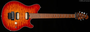 Ernie Ball Music Man Willcutt Limited Axis Lava Burst Quilt Floyd Rose