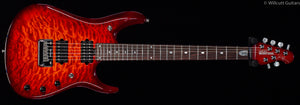 Ernie Ball Music Man John Petrucci JP6 Dragon Blood Quilt