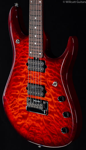 Ernie Ball Music Man John Petrucci JP6 Dragon Blood Quilt