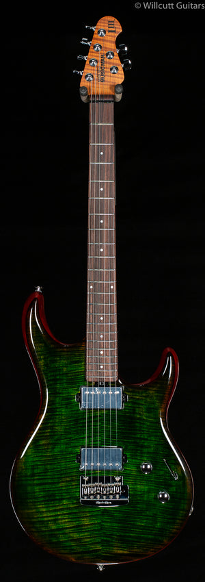 Ernie Ball Music Man Luke III HH Luscious Green Flame