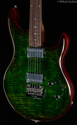 Ernie Ball Music Man Luke III HH Luscious Green Flame