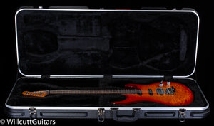 Ernie Ball Music Man Luke III HSS Maple Top Cherry Burst Quilt