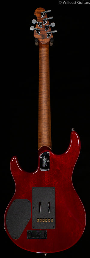Ernie Ball Music Man Luke III HH Maple Top Cherry Burst Quilt