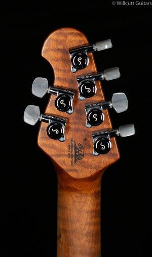 Ernie Ball Music Man Luke III HH Maple Top Cherry Burst Quilt