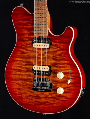 Ernie Ball Music Man Willcutt Limited Axis Super Sport HH Lava Burst Quilt