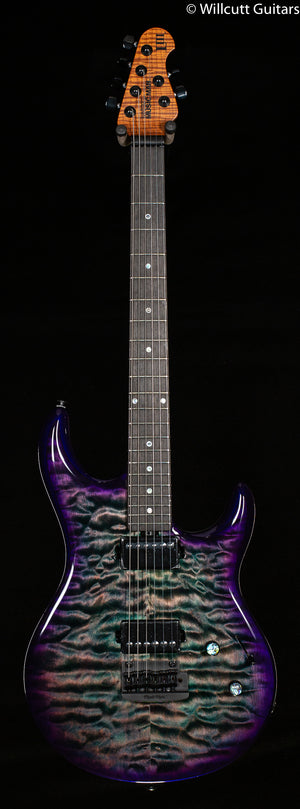Ernie Ball Music Man Luke III HH Maple Top Trem Grapes of Wrath