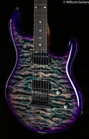 Ernie Ball Music Man Luke III HH Maple Top Trem Grapes of Wrath