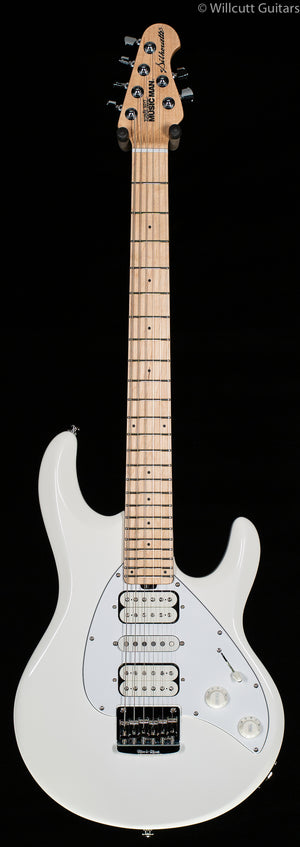 Ernie Ball Music Man Silhouette HSH Hardtail White